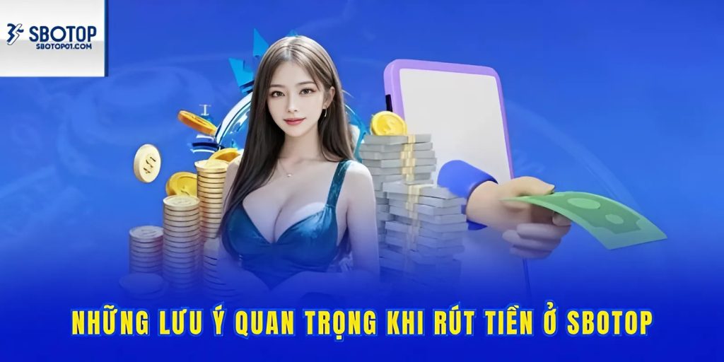 Một số những lưu ý quan trọng dành cho anh em hội viên khi rút tiền Sbotop 